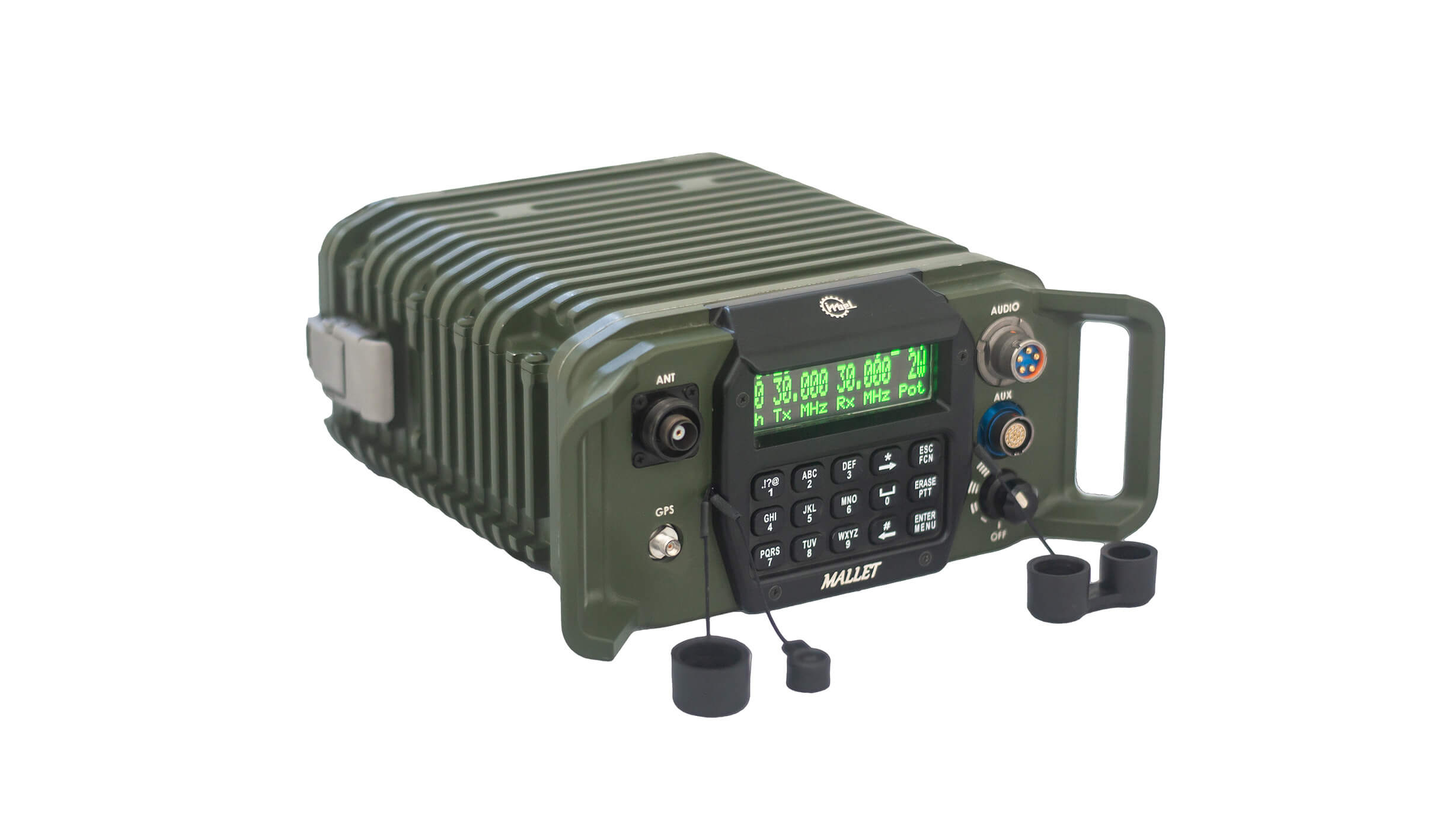 Rádio Transceptor Mallet Manpack TRC-1193B — vista 2